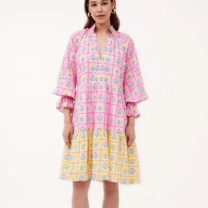 NWT - Beyond by Vera 1542 juliet POSITANO BLUSH Dress - Size XS
